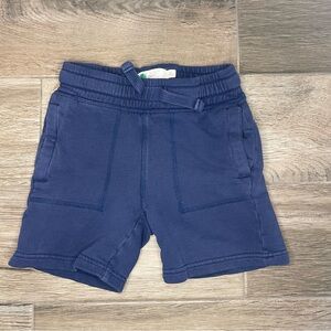 Boys pull on shorts